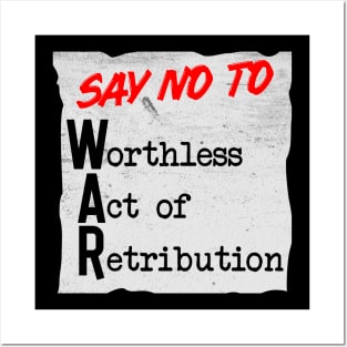 No To War Posters and Art